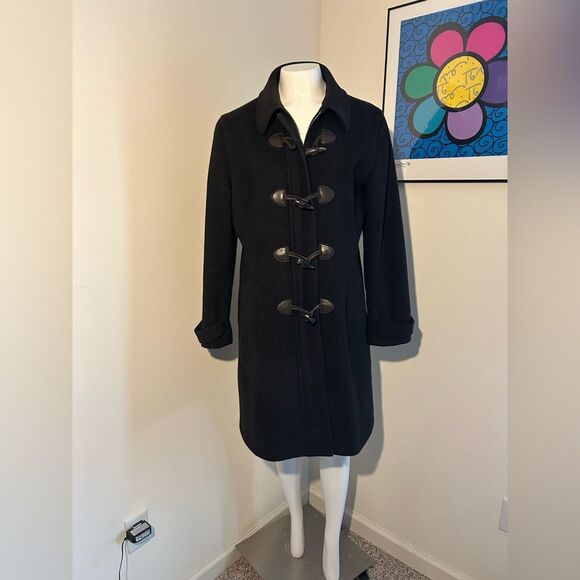Brooks Brothers women’s Wool Cashmere Coat Size 12 - Picture 1 of 8